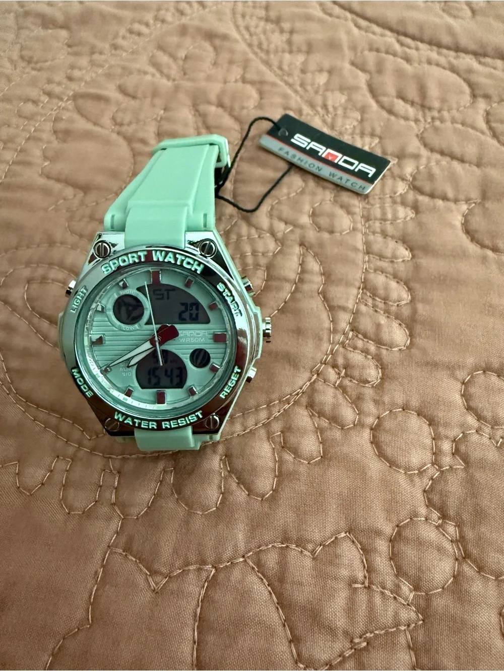 Sanda Sport Watch - Water Resistant Digital Analog
